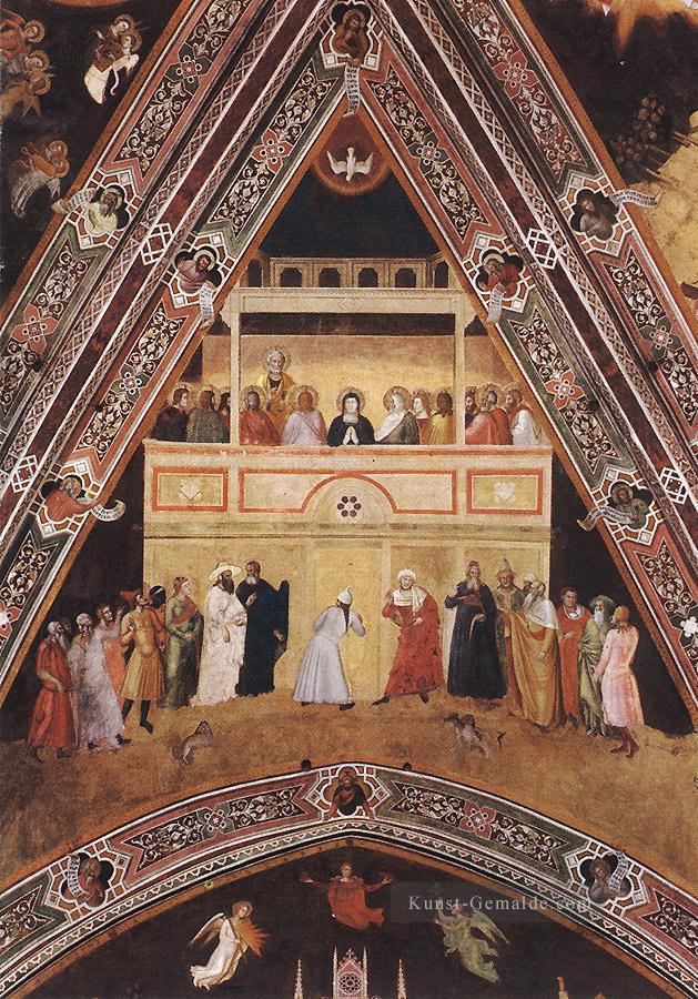 Abstieg des Heiligen Geistes Quattrocento Maler Andrea da Firenze Ölgemälde